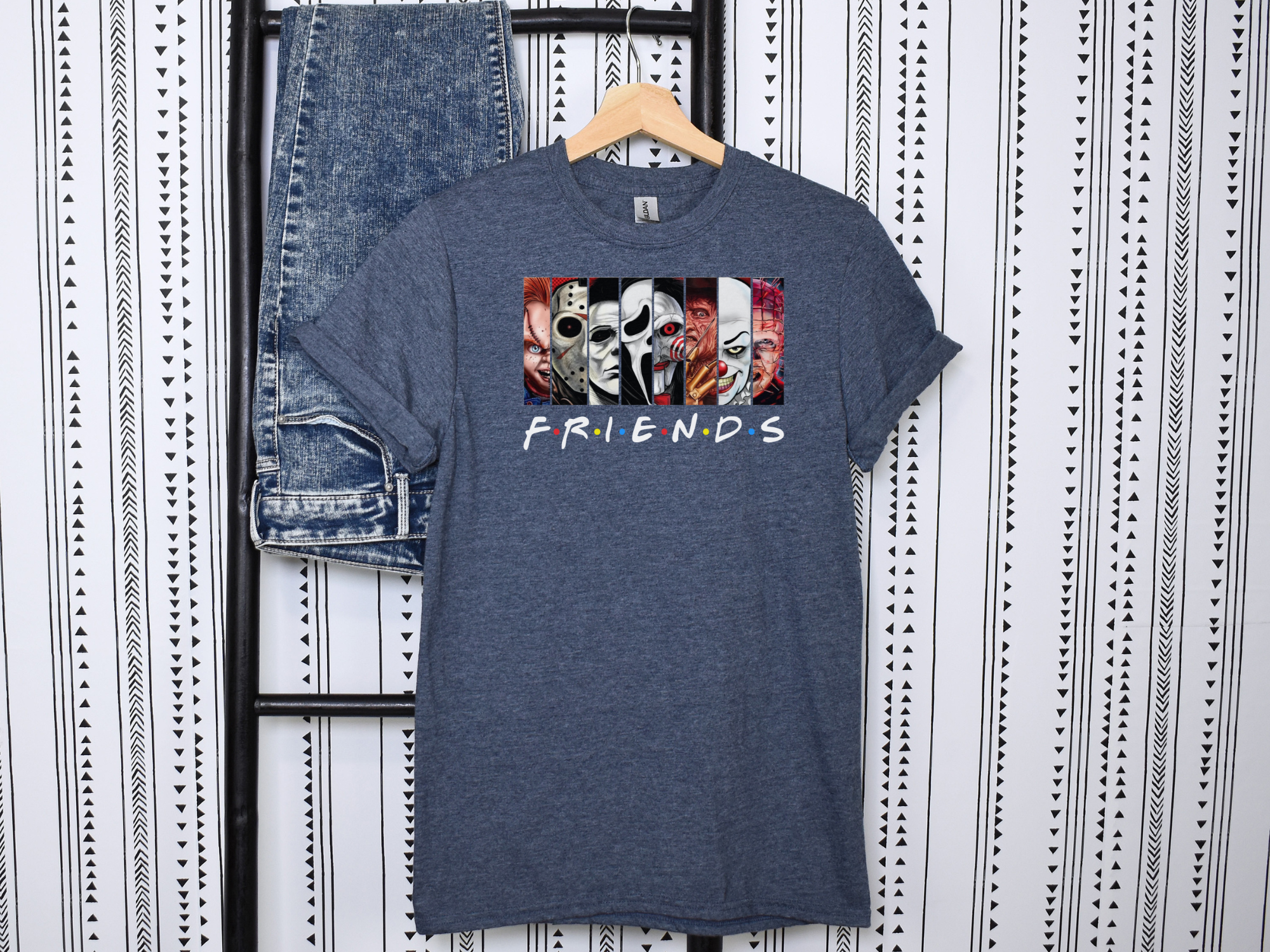 Horror Movie Friends T-Shirt