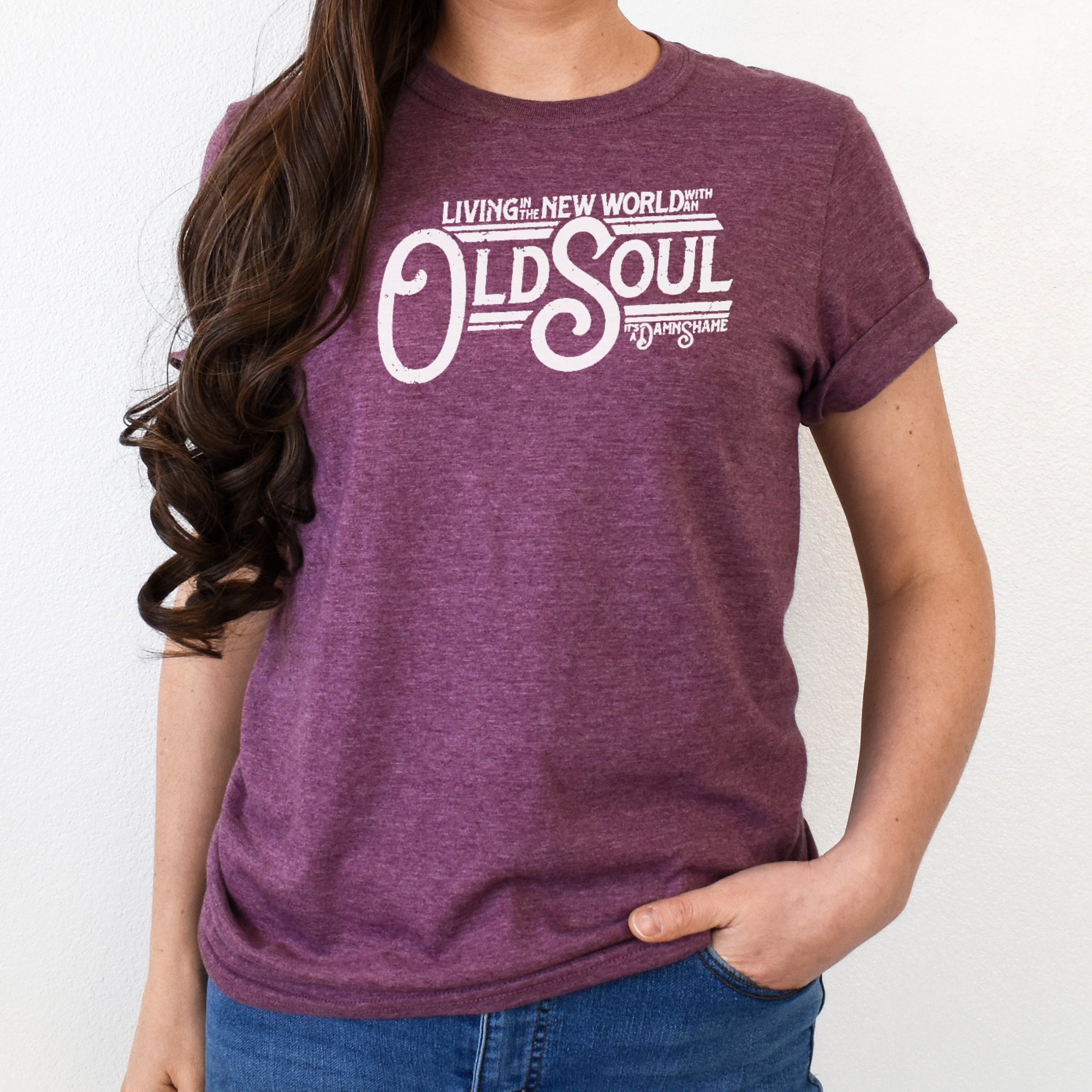 Living In The New World With An Old Soul T-Shirt